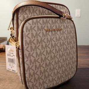 Michael Kors Jet Set Travel MD NS Chain Xbody